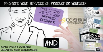 免费下载婚礼相册、宣传片头及公司年会AE模板资源